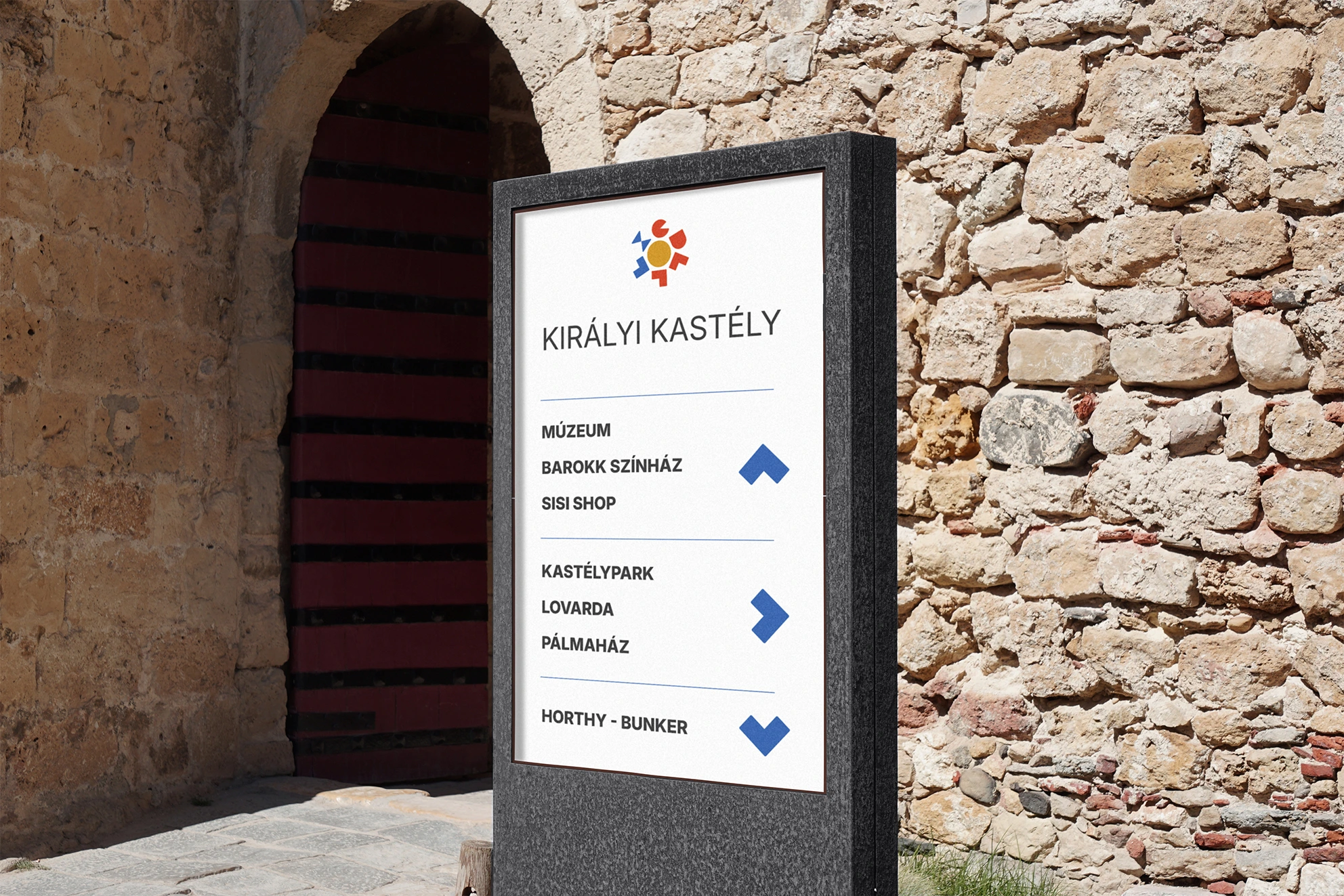 Gödöllő 60 arculati alkalmazás